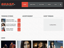 Tablet Screenshot of gosiep.com